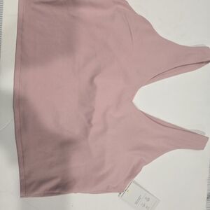 Pink Sleeveless Crop Top